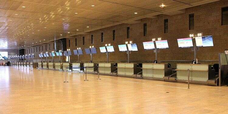 The Ben-Gurion International Airport, Wednesday Israel adds 5 countries to coronavirus air travel restrictions