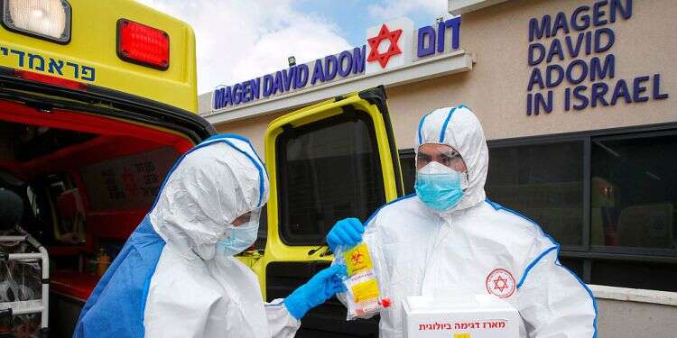 Number of novel coronavirus cases in Israel up to 58