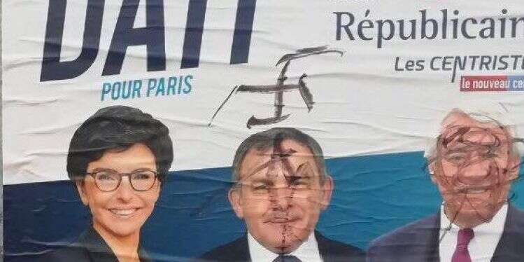 WZO shocked over anti-Semitic vandalism in French election