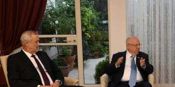 President pushes for unity deal, taps Gantz as PM-designate