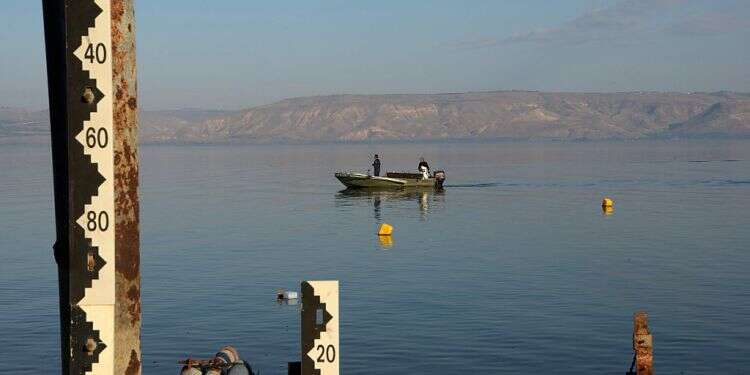 Ffrom March 23 to April 14, the lake rose by a foot Sea of Galilee water level hits 16-year high point