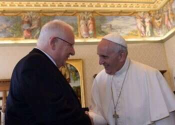 Rivlin to Pope Francis: We will overcome this brutal enemy together