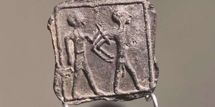 First-grader finds priceless 3,500-year-old artifact