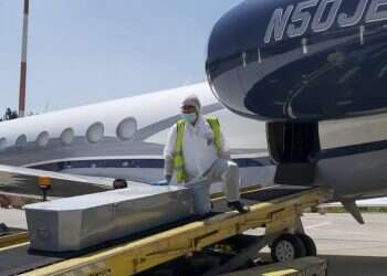Air travel wanes, but bodies still arrive in Israel for burial