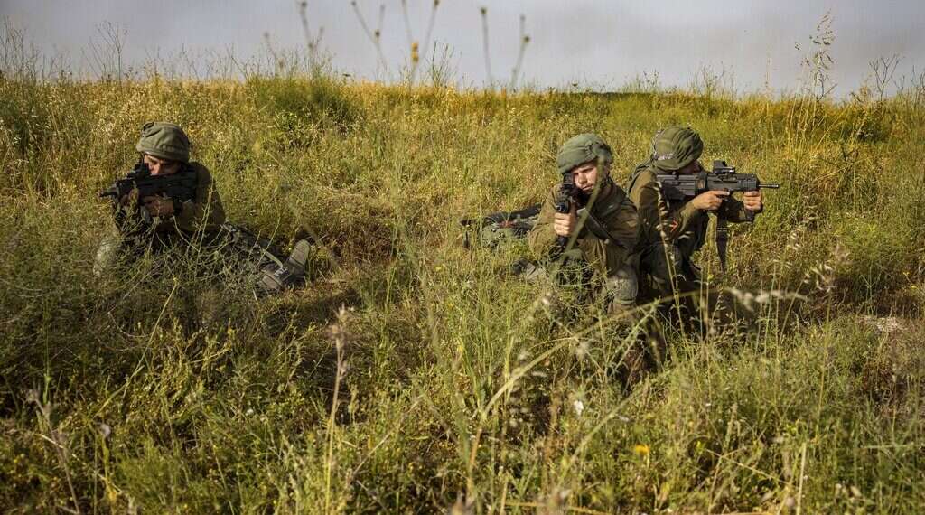 Israeli troops take part in a drill in northern Israel 20 years after withdrawal, Israel, Hezbollah brace for war