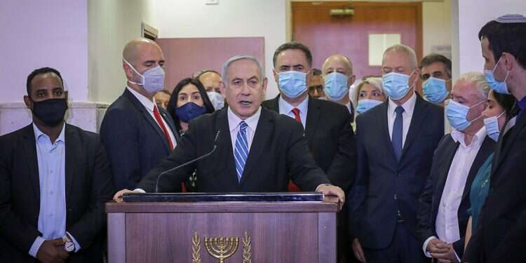 'These investigations were tainted and stitched-up,' Netanyahu says in court