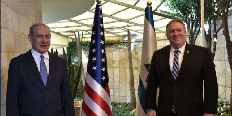 Prime Minister Benjamin Netanyahu and US Secretary of State Mike Pompeo, Wednesday Pompeo: Israel, US will take on challenges side by side