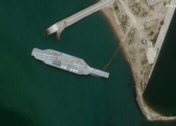 Amid US tension, Iran builds fake aircraft carrier to practice attacking