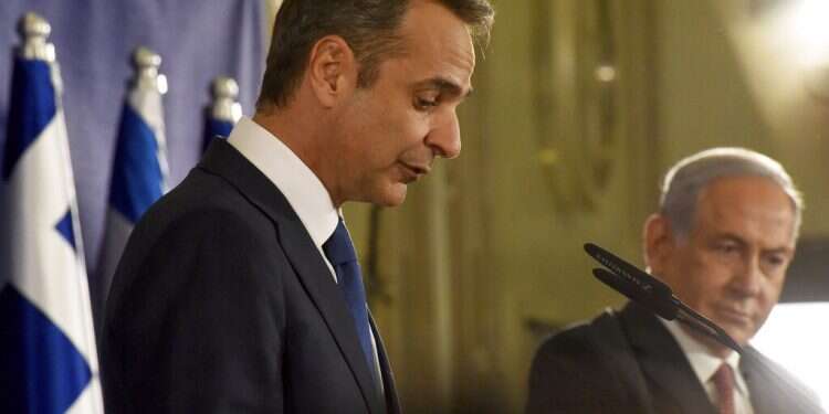 Greek PM visits Israel, hoping to restore tourism and warning on Turkey