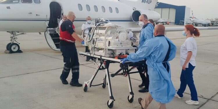 Syrian infant flown to Israel for emergency heart surgery