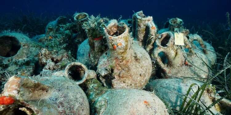 Ancient 'Acropolis of the sea' opens to divers, guarded by high tech