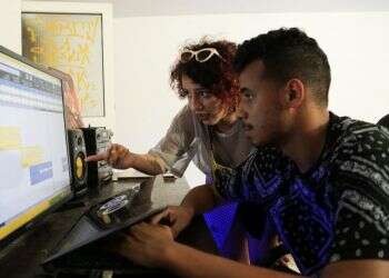 Moroccan woman breaks through in rap scene dominated by men