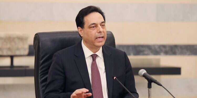 Lebanese Prime Minister Hassan Diab Lebanese PM warns Israel against 'dangerous military escalation'