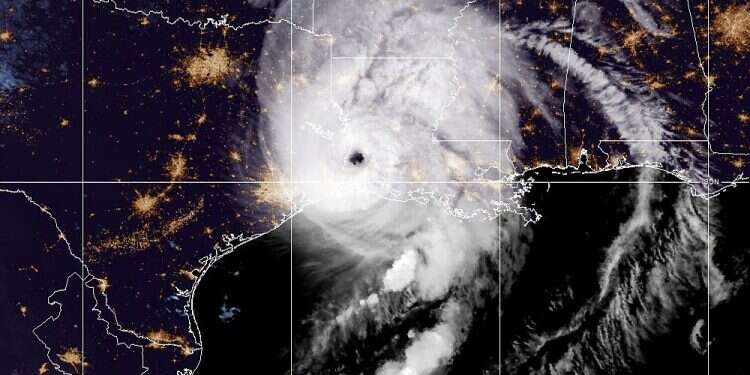 Laura slams Louisiana coast with fierce wind, surging sea