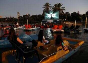 Israel opens floating cinema for coronavirus-safe viewing