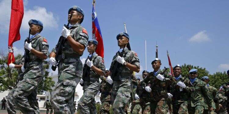 UNIFIL forces during a ceremony marking the change in commande in the southern Lebanese town of Naqoura, Lebanon Israel pushes for changes in UN's Lebanon peacekeeping force