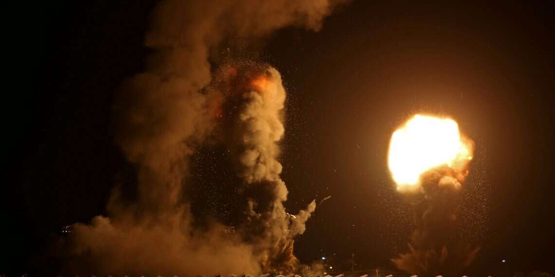 IDF strikes Hamas positions after another day of arson terrorism
