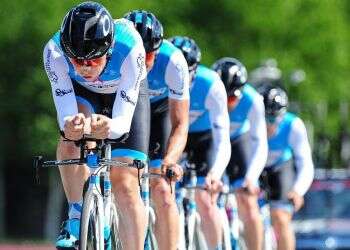 Watch: Israel's cycling team trains for Tour De France