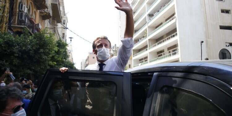 Is France helping Lebanon, or trying to reconquer it?