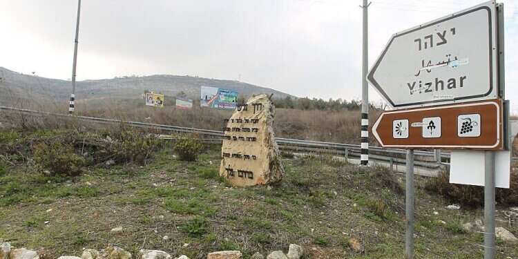 Masked settlers attack Border Police near Yitzhar