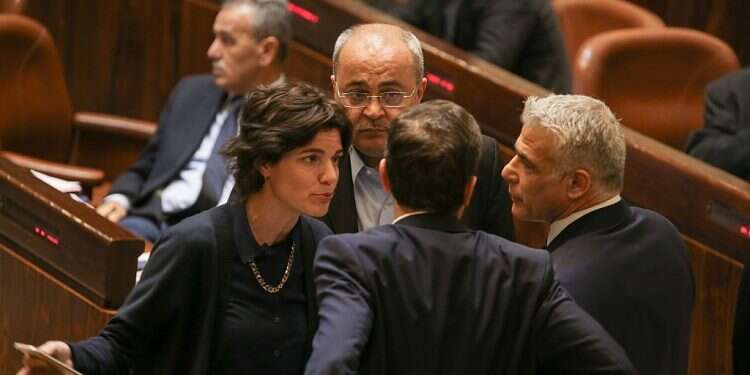 Opposition factions want Center-Left government in current Knesset