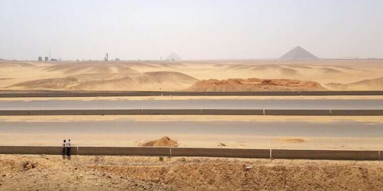 Egypt cuts highways across pyramids plateau, alarming conservationists