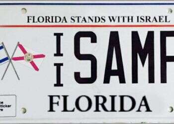 Florida greenlights 'Florida Stands with Israel' specialty license plates
