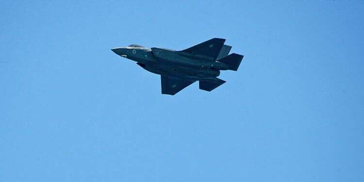 The F35 fighter aircraft Elbit Systems to supply component of F35 fighter jet