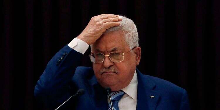 Palestinian Authority President Mahmoud Abbas Palestinians condemn Bahrain's rapprochement with Israel as 'betrayal'