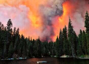 US wildfires scorch area the size of New Jersey
