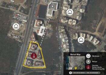 IDF reveals coordinates of Hezbollah's Beirut missile depots