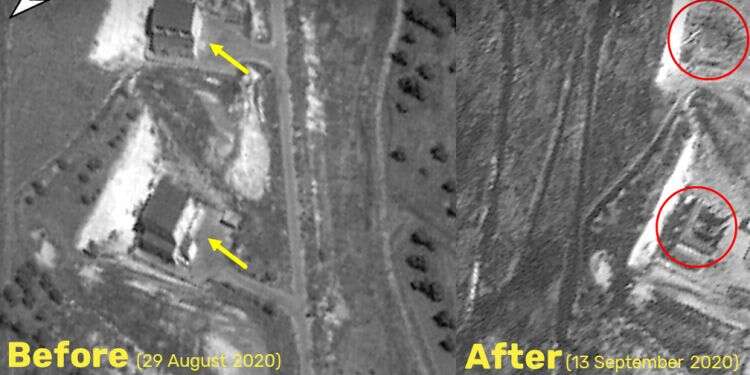 Satellite images show alleged Israeli strike in Syria targeted missile factory
