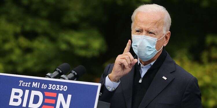 Democratic presidential nominee Joe Biden Biden leads by 10 points as majority of Americans say Trump could have avoided coronavirus