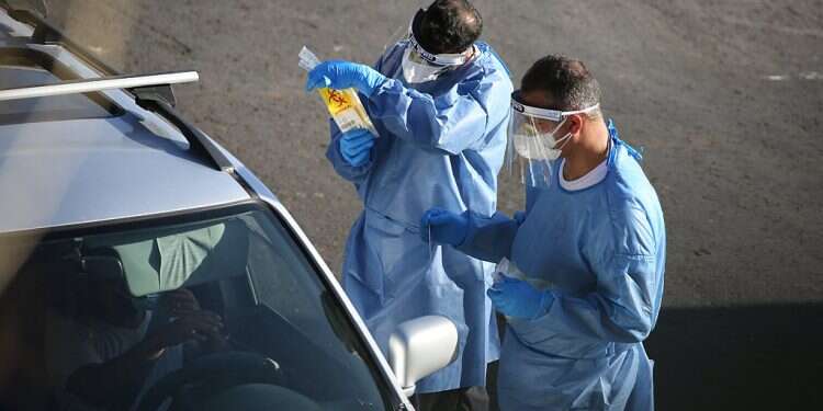 4,674 new COVID cases confirmed as positive test rate drops