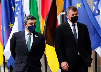 UAE foreign minister visits Holocaust memorial, vows 'never again'