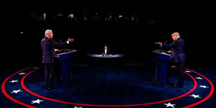 The last debate: Trump displays restraint, focus; Biden stutters, lashes out