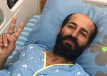 Palestinian hunger striker reportedly in critical condition