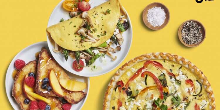 Plant-based egg cracks US food market