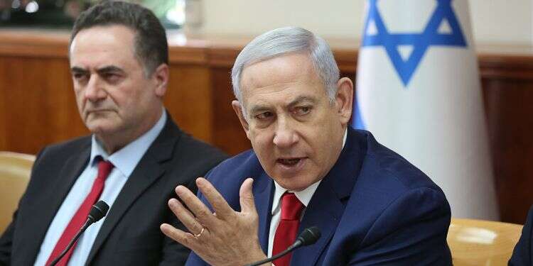 Finance Minister Israel Katz and Prime Minister Benjamin Netanyahu Netanyahu expects to pass 2021 budget in February