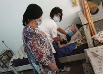 116-year-old man receives Israel's first flu shot of the season