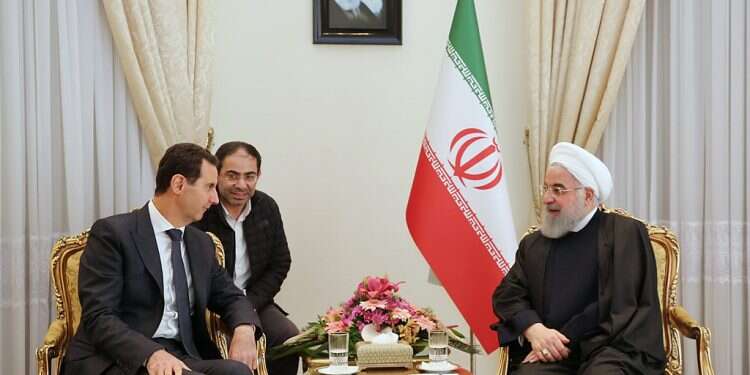 Syrian President Bashar Assad, left, meets with former Iranian President Hassan Rouhani in Tehran on Feb. 25, 2019 Regional ideology is dead, long live regional interests