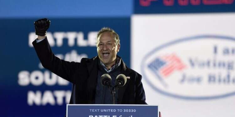 Harris' husband, Doug Emhoff, poised to break stereotypes