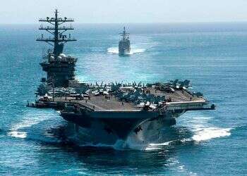 US deploys aircraft carrier strike group to Persian Gulf