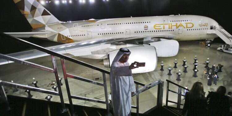 Etihad Airways to start flying to Tel Aviv in spring 2021