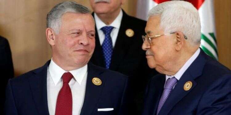 In Aqaba, King Abdullah and Abbas express hope Biden will revive 2-state solution