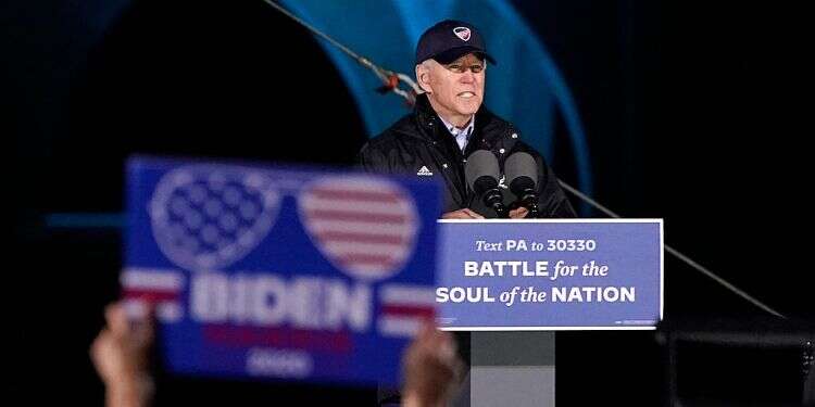 As elections loom, support for Biden remains reserved