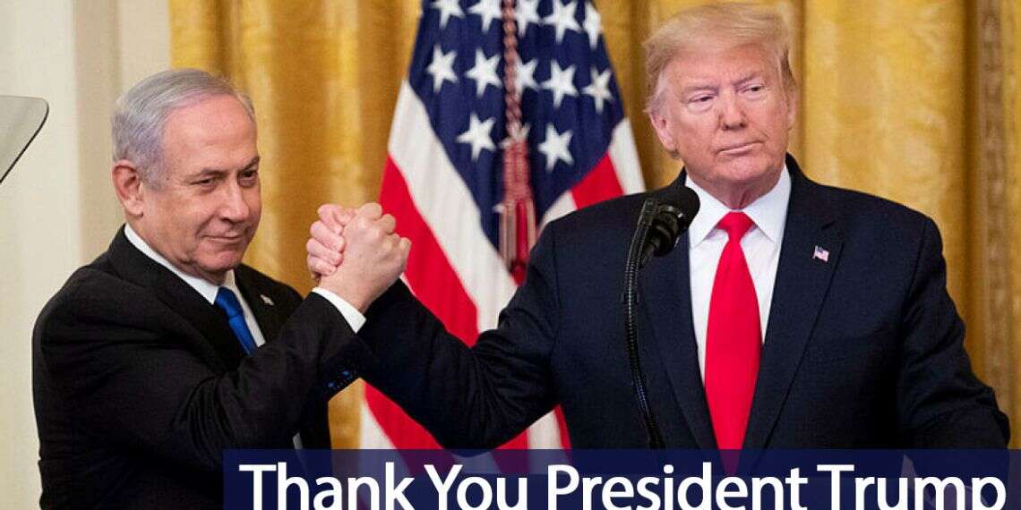 An amazing friend to Israel departs the White House; thank you, President Trump