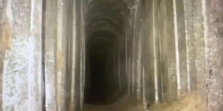 Recently discovered Hamas attack tunnel is deepest ever built