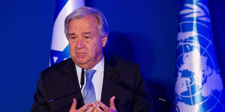 UN chief urges to declare 'climate emergency'