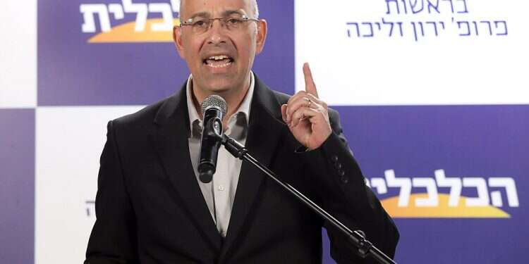 Former Treasury official Yaron Zelekha to vie for Knesset